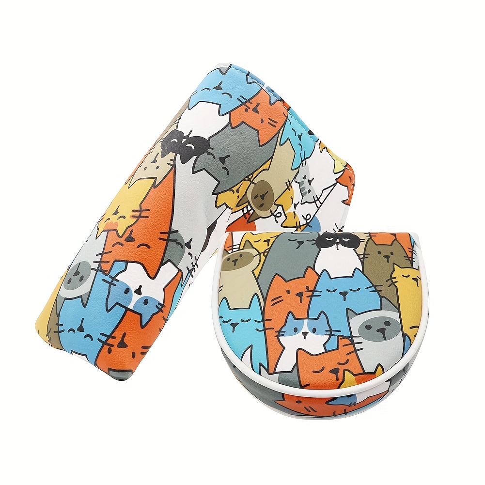 Golf Tees - 1pc Mallet Putter Head Cover Blade