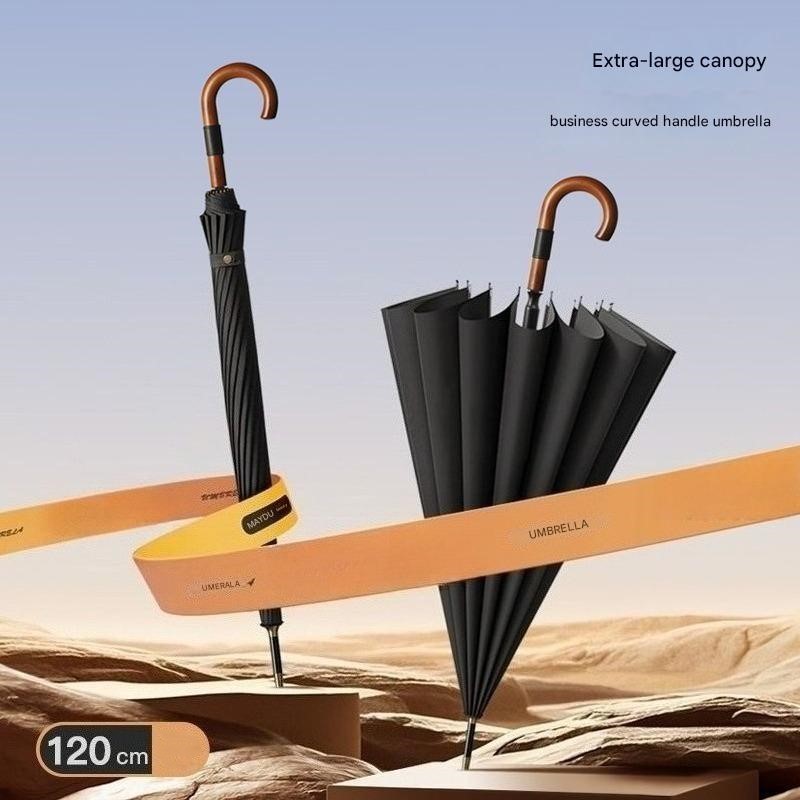 16-rib Extra-large Hook Handle - огляд і ціна Golf Umbrella