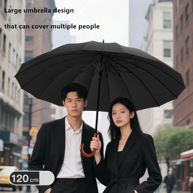 16-rib Extra-large Hook Handle - огляд і ціна Golf Umbrella