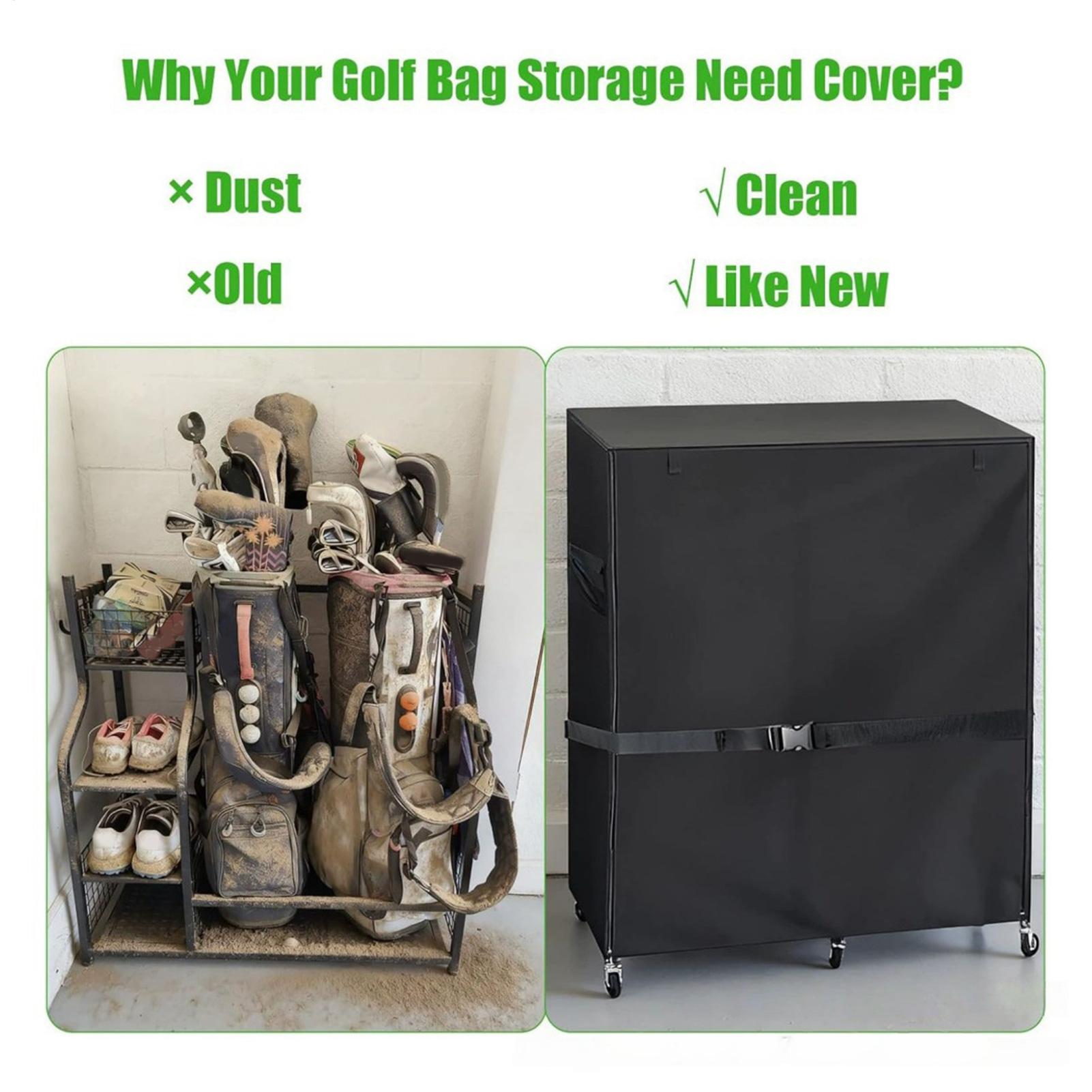 Golf Bag Storage Cover Dustpro - огляд і ціна Golf Bag