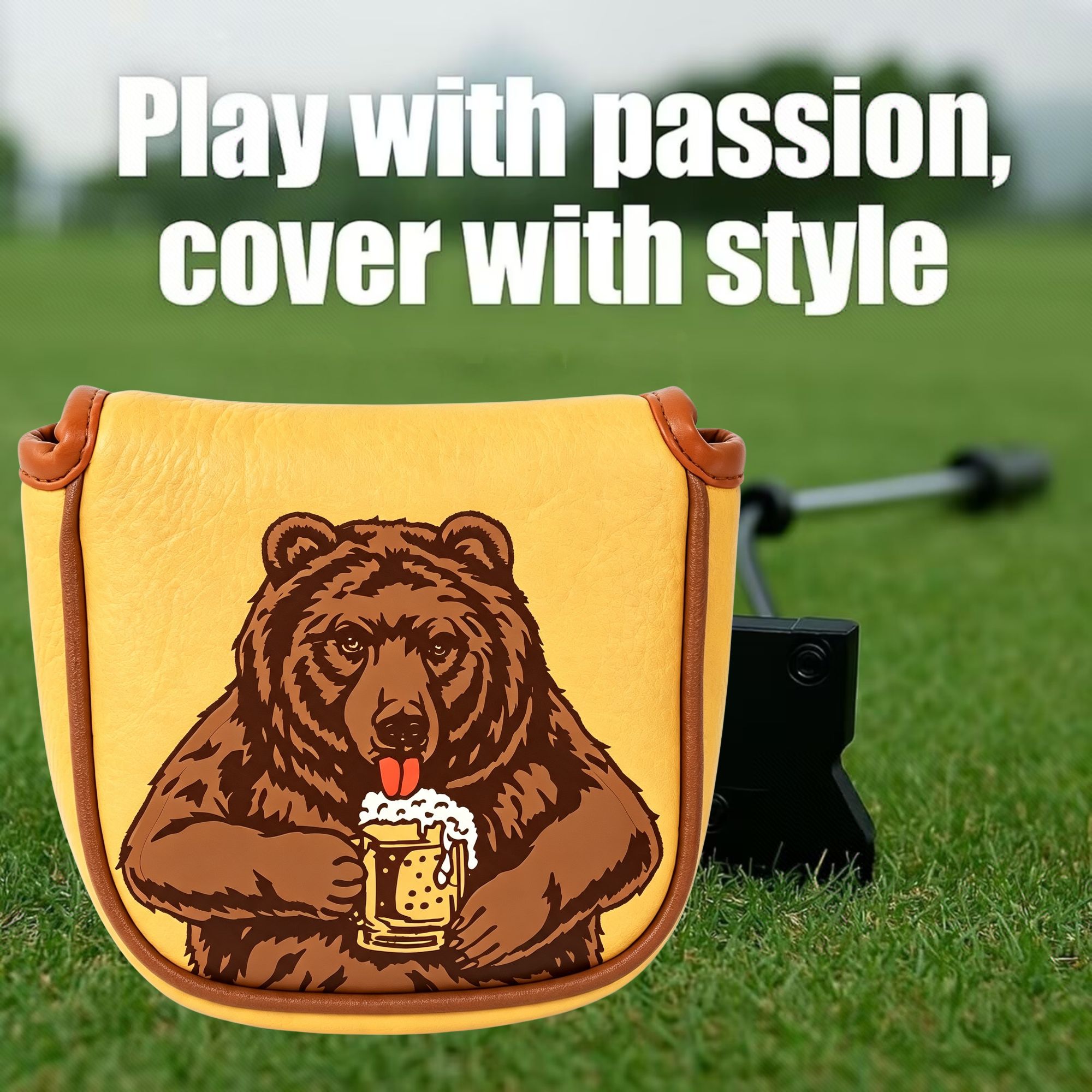 Skull Embroidered Golf Mallet  - огляд і ціна Golf Tees