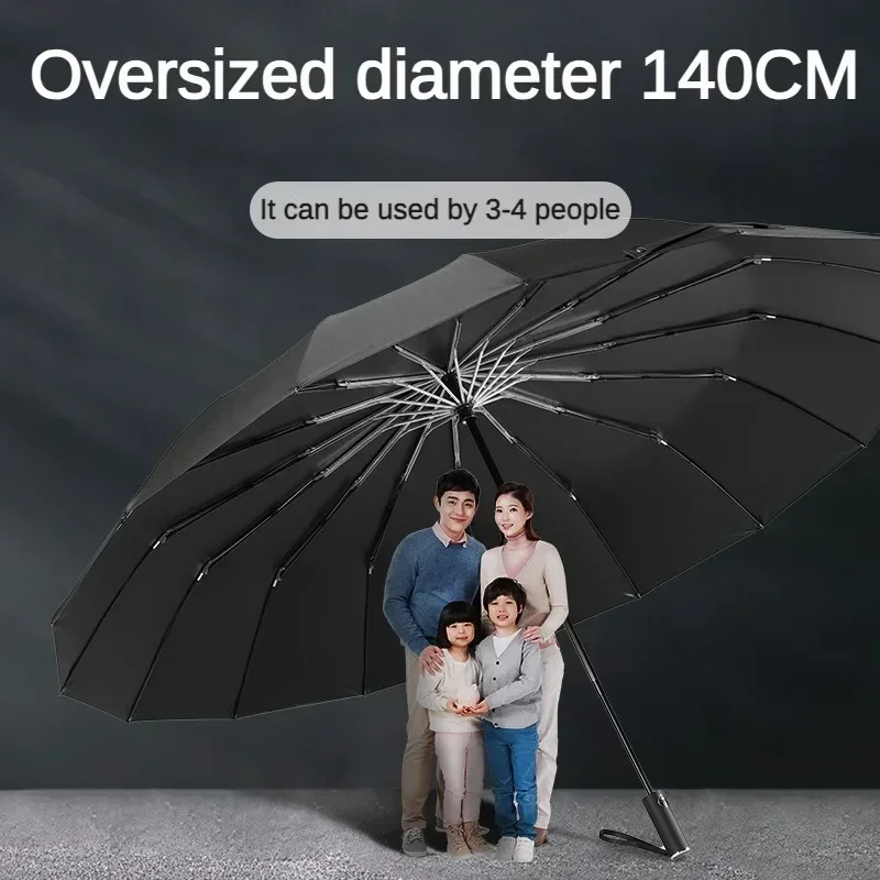 Super Large 140CM Automatic Fo - огляд і ціна Golf Umbrella Large