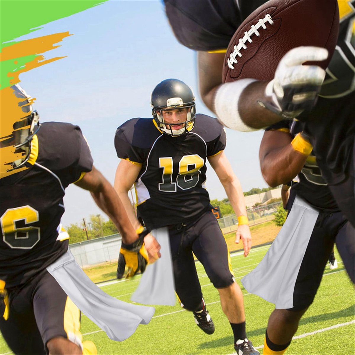 POPULAR-4Pcs Football Towel Hi - огляд і ціна Golf Towel