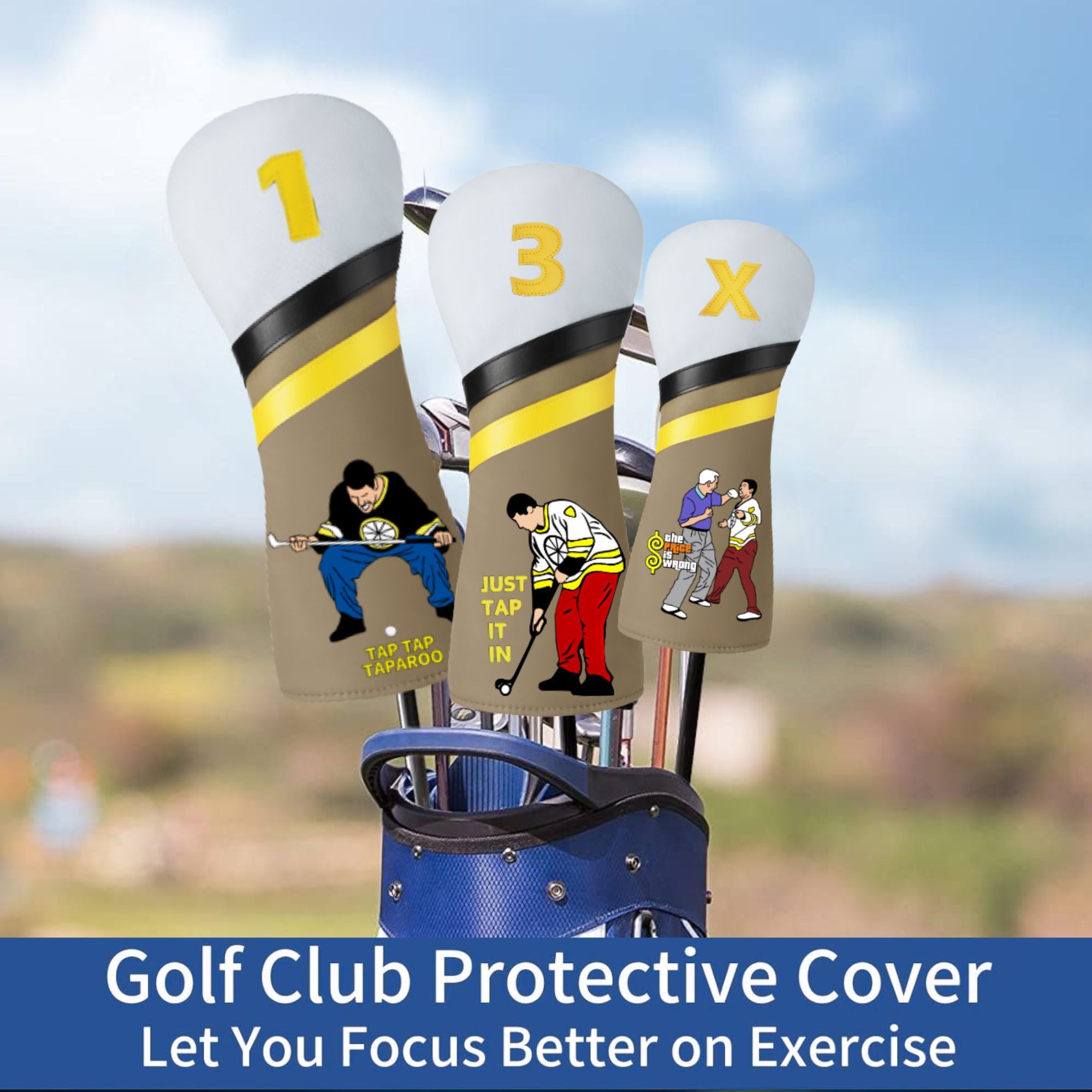Funny Happy Gilmore Golf Club  - огляд і ціна Golf Tees