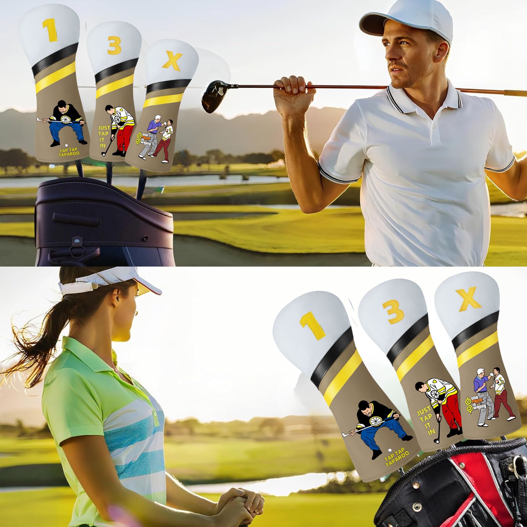 Funny Happy Gilmore Golf Club  - огляд і ціна Golf Tees