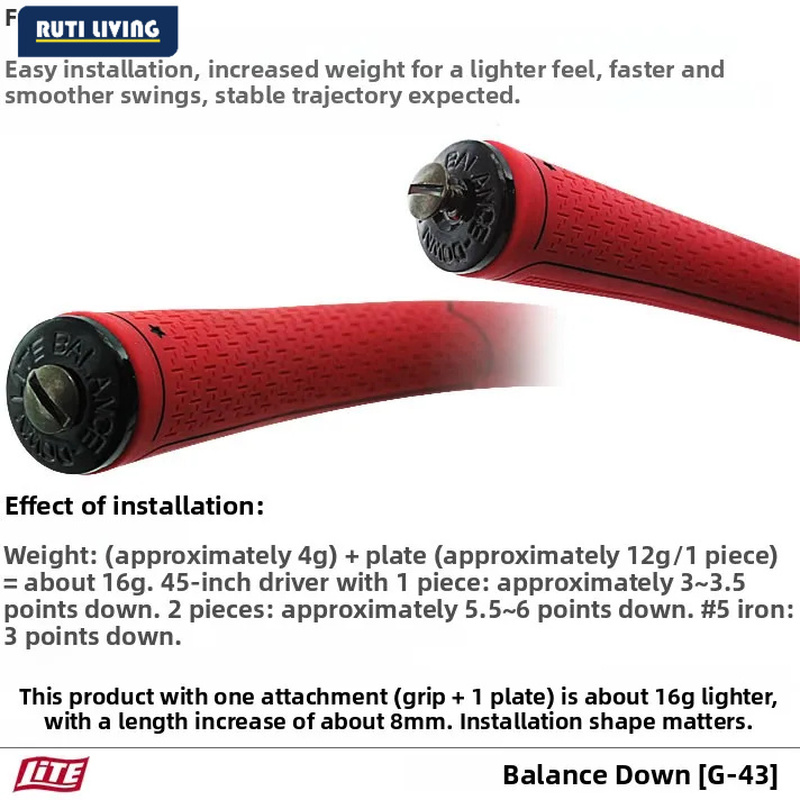 Original Golf Club Grip Lead W - огляд і ціна Golf Equipment Weight